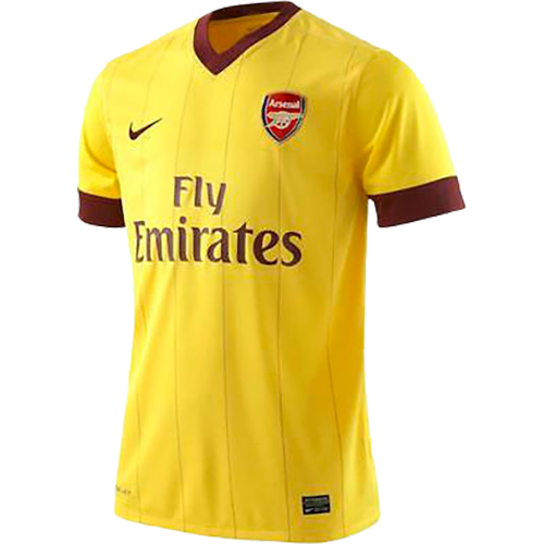 Maillot Arsenal away 2010-11