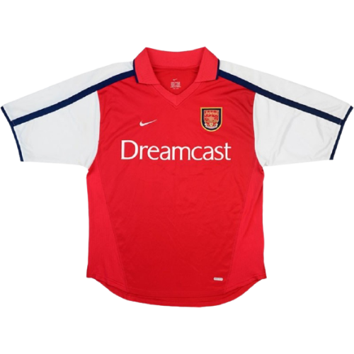 Maillot Arsenal home 2001-02