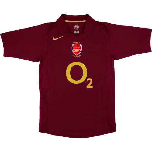 Maillot Arsenal home 2005-06