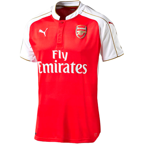 Maillot Arsenal home 2015-16