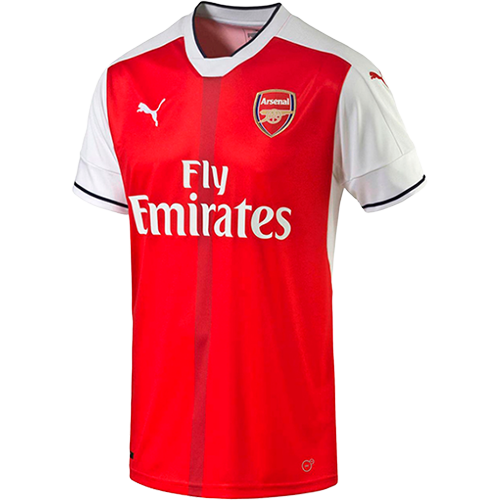 Maillot Arsenal home 2016-17