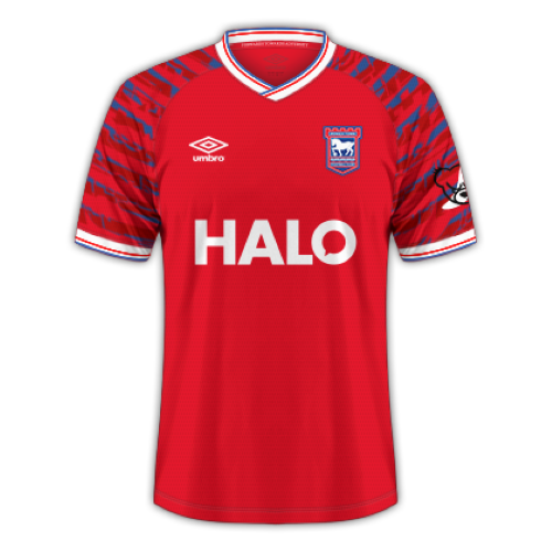 Maillot Ipswich Town away 2025-26