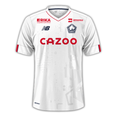 Maillot Lille OSC away 2022-23