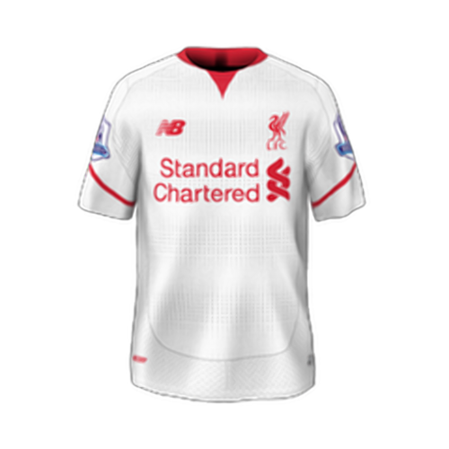 Maillot Liverpool away 2015-16
