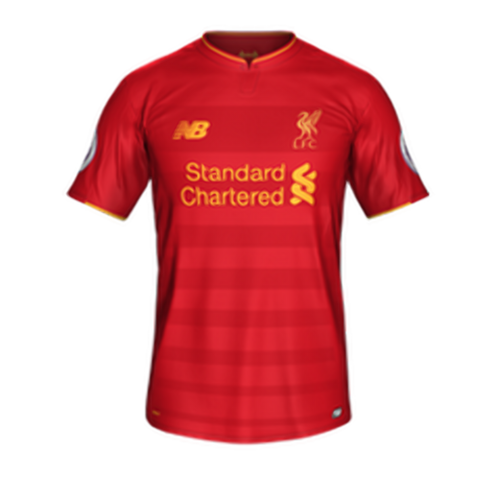 Maillot Liverpool home 2016-17