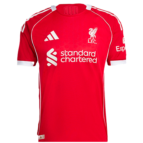 Maillot Liverpool home 2025-26