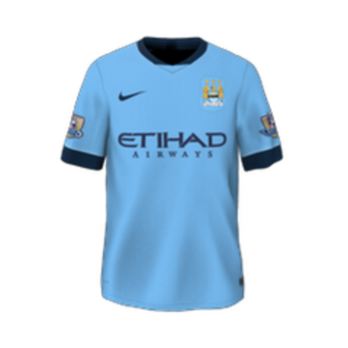 Maillot Manchester City home 2014-15