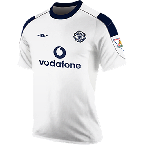 Maillot Manchester United away 2000-01