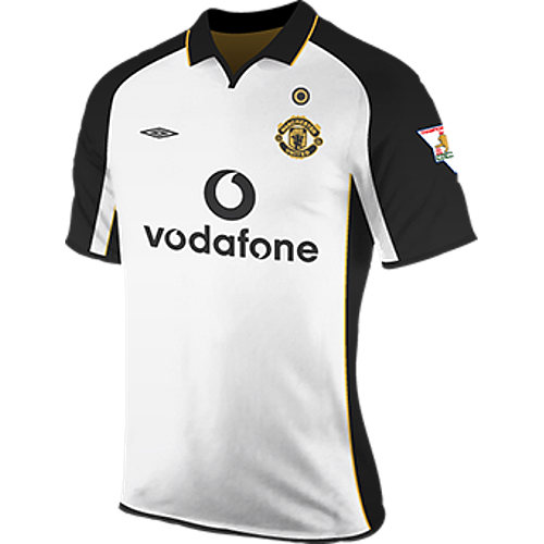 Maillot Manchester United away 2001-02