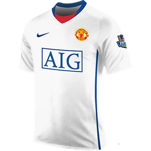 Maillot Manchester United away 2008-09