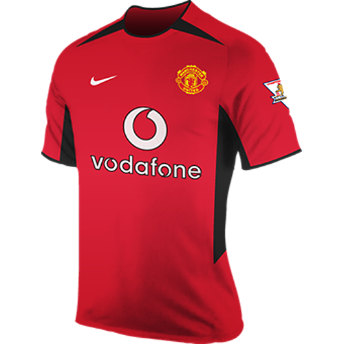 Maillot Manchester United home 2002-03