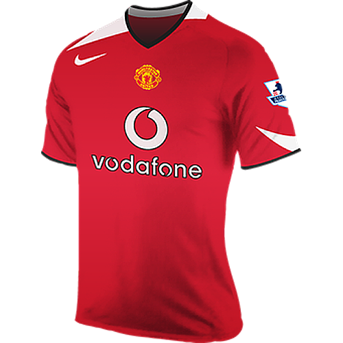 Maillot Manchester United home 2004-05