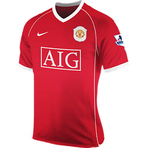 Maillot Manchester United home 2006-07