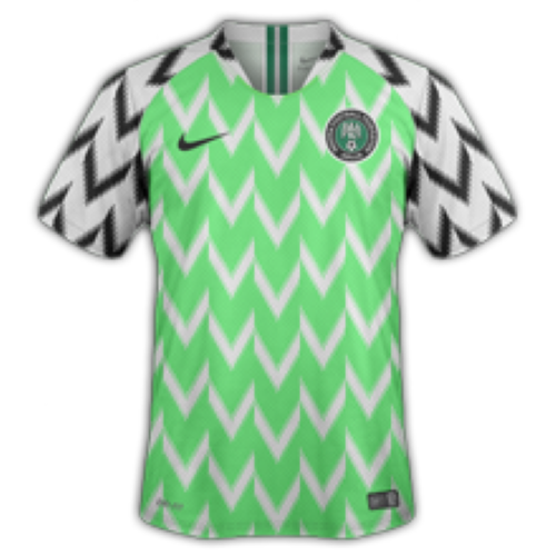 Maillot Nigeria home 2018-19