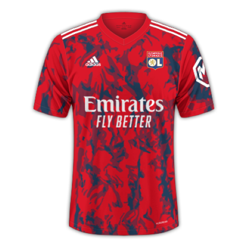 Maillot Olympique Lyonnais Away 2022-23