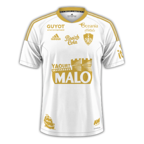 Maillot Stade Brestois away 2022-23