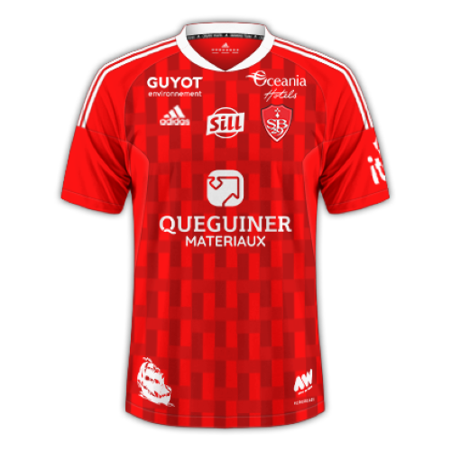 Maillot Stade Brestois home 2022-23