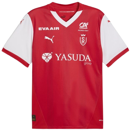 Maillot Stade de Reims home 2025-26