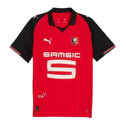 Maillot Stade Rennais home 2025-26