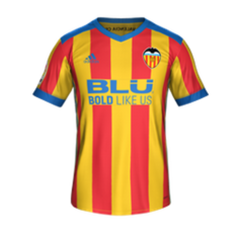 Maillot Valencia CF away 2017-18