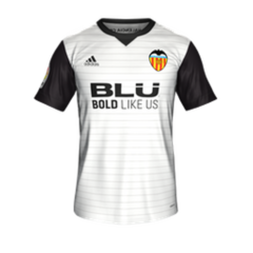 Maillot Valencia CF home 2017-18