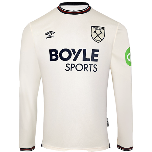 Maillot West Ham United away 2025-26