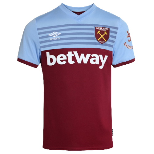 Maillot West Ham United home 2019-20