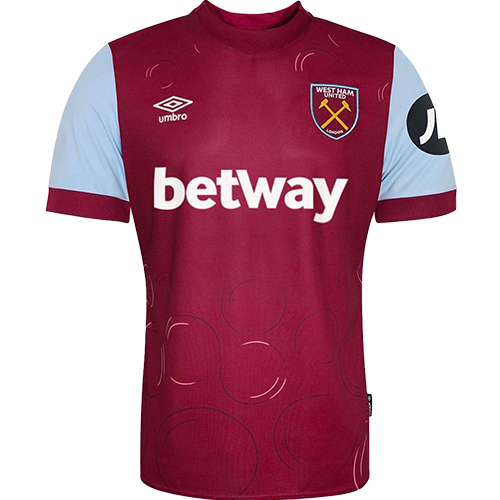 Maillot West Ham United home 2023-24