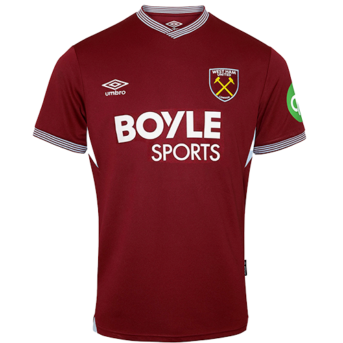 Maillot West Ham United home 2025-26